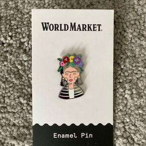 World Market Earrings and pin